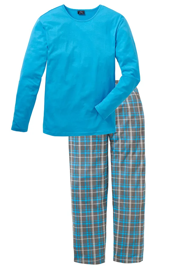 Pyžamo z čistej bavlny a s dlhými rukávmi