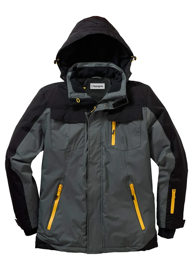 Veste imperméable, Couleur: anthracite/noir