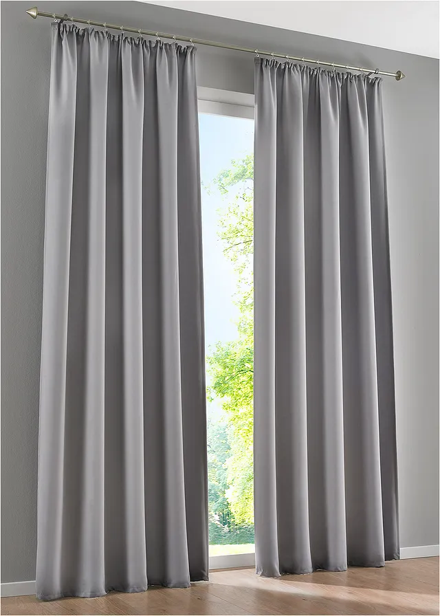 Draperie opacă, disponibilă în multe mărimi (1 buc/set.)