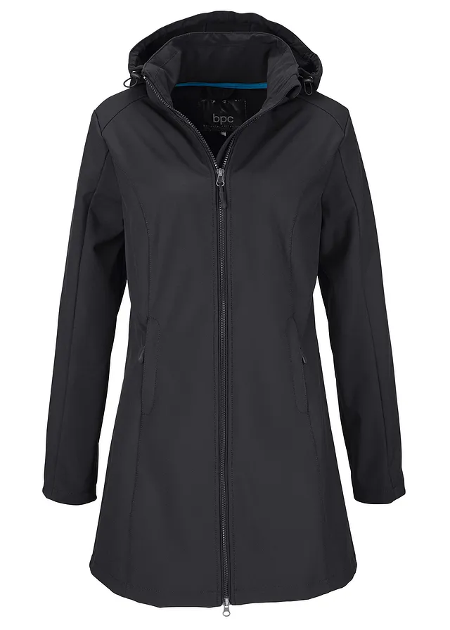 Funkčná softshellová bunda s kožušinovým flísom