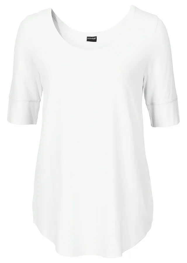 Bluză din amestec moale cu viscoză