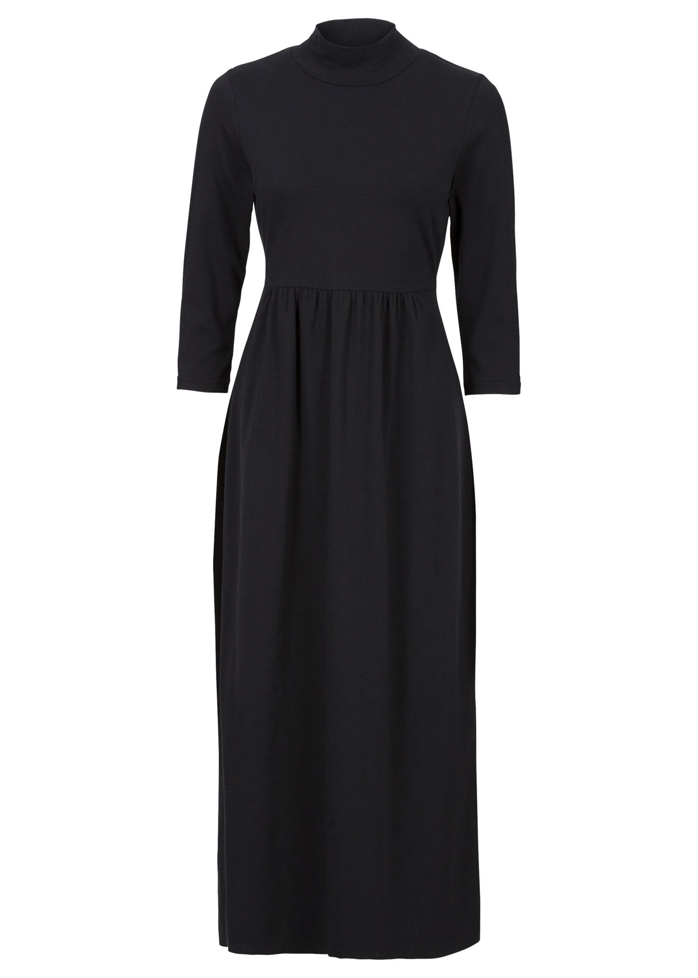 Šaty s 3/4 rukávem • černá • bonprix obchod