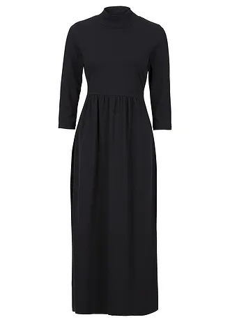 Šaty s 3/4 rukávem • černá • bonprix obchod