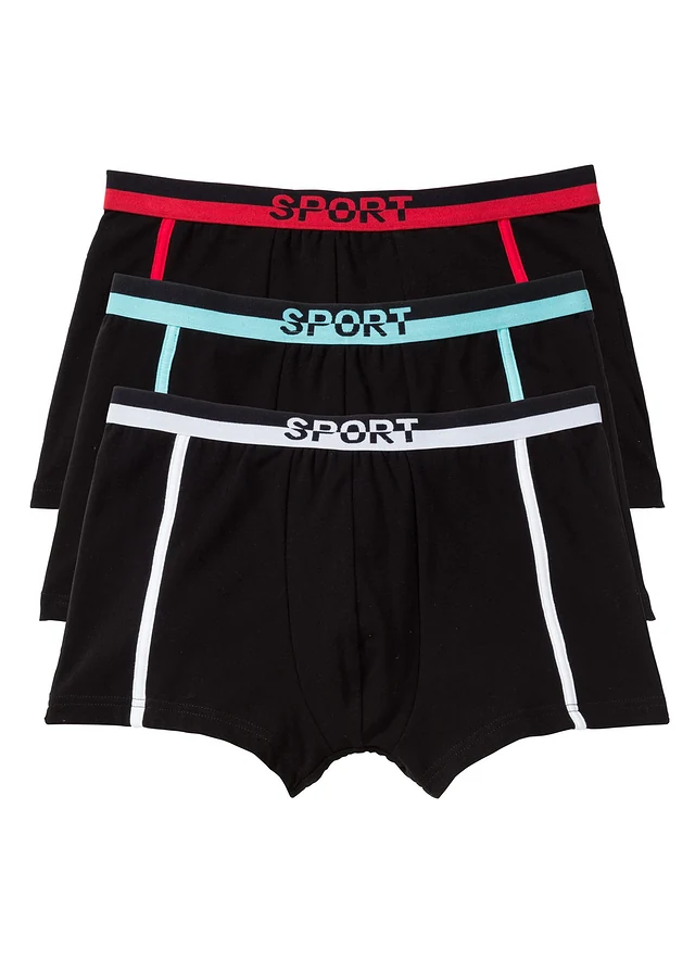 Strakke boxer met katoen (set van 3)