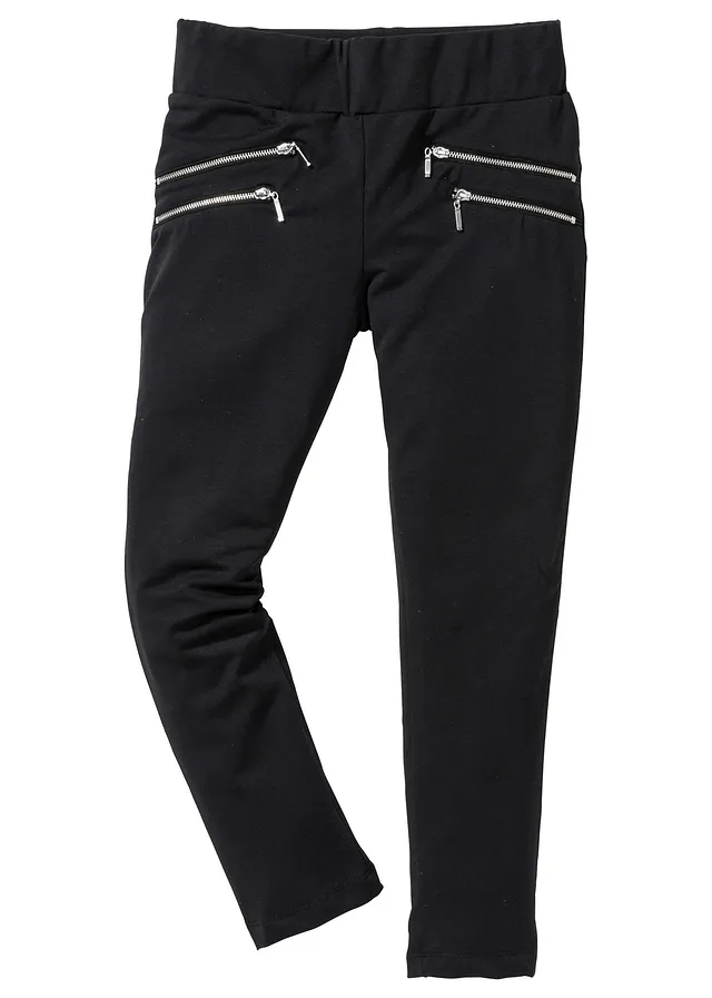 Úzke strečové nohavice z elastického bavlneného mixu