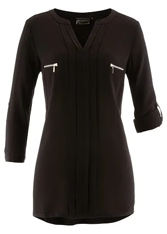 Tuniekblouse van soepele viscose