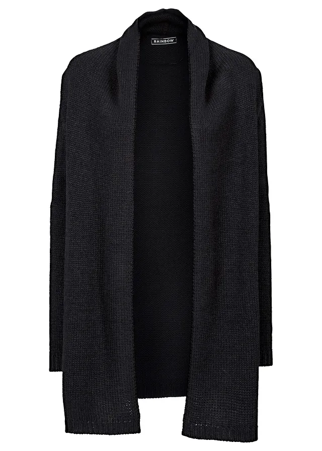 Jachetă tricotată lungă