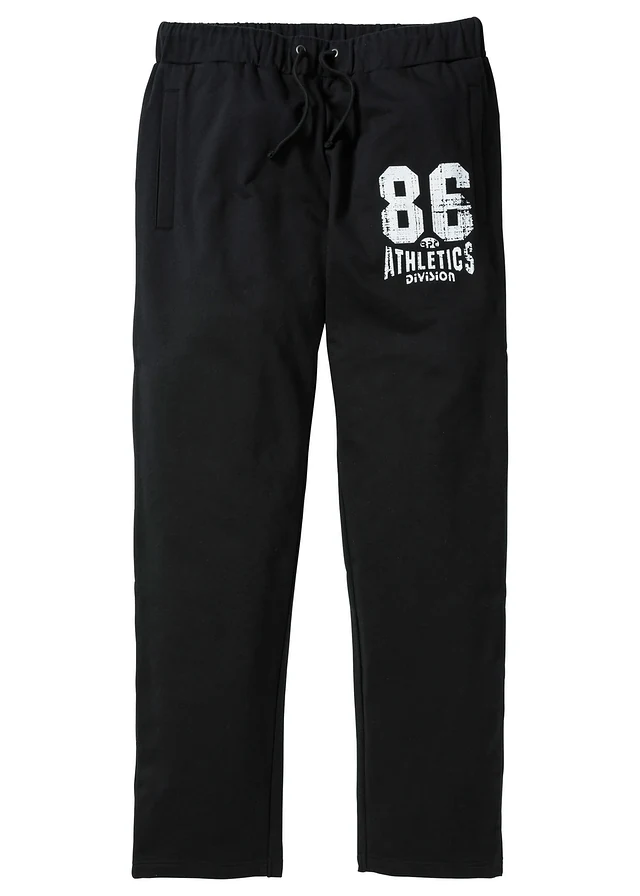 Joggingbroek van biologisch katoen met sportieve details