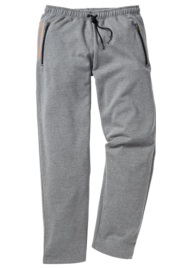 Joggingové nohavice s praktickými vreckami na zips, z bio bavlny