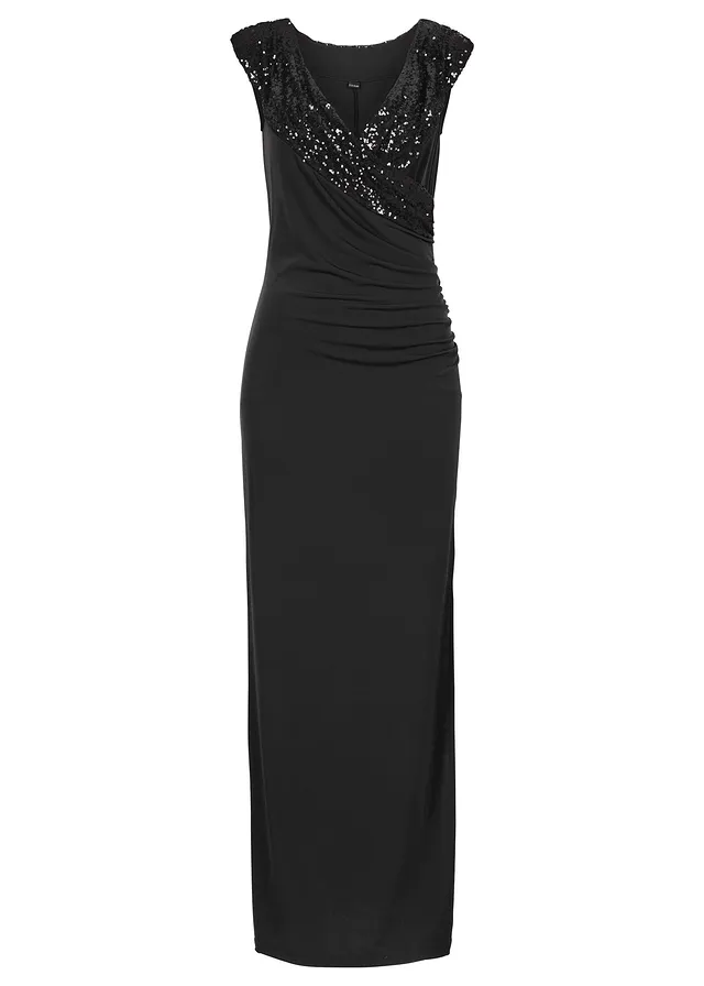 Rochie jerse cu paiete