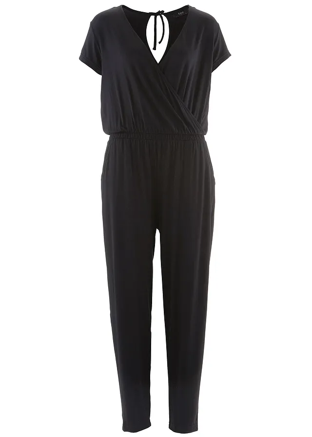 Džersejový overal z viskózového mixu