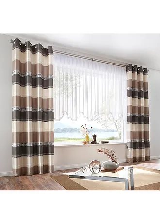 Zvlněná záclona "Elly" (1 ks v balení) • bílá • bonprix obchod