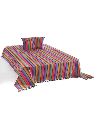 Plaid met strepen, Kleur: multicolor