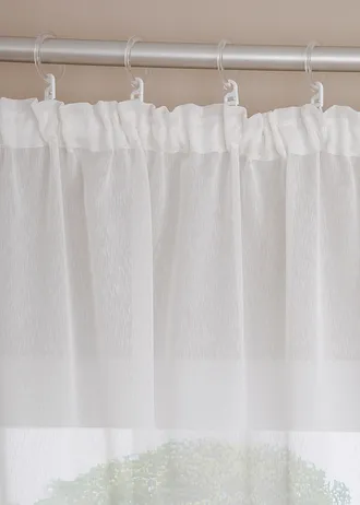 Sable záclona • biela • obchod bonprix