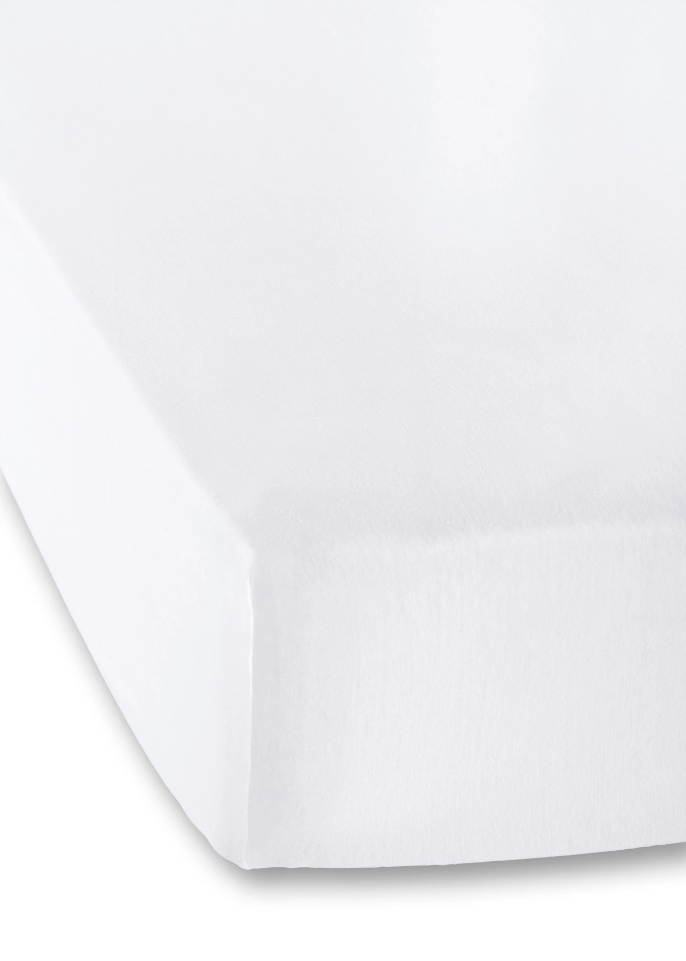 Žerzejové napínací prostěradlo 40 cm • bílá • bonprix obchod