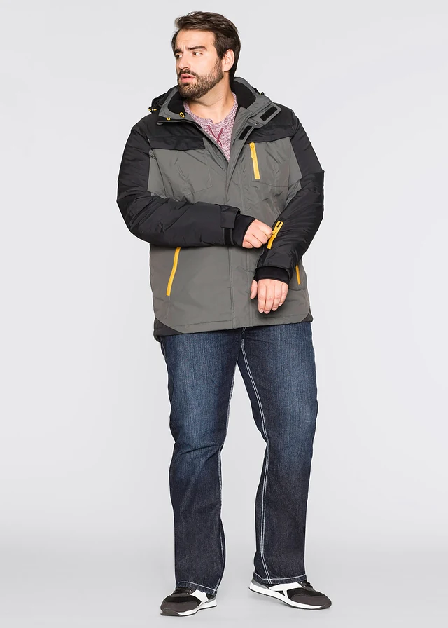 Veste imperméable, Couleur: anthracite/noir