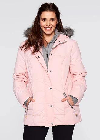 Veste d’hiver style 2 en 1, Couleur: rose nacré