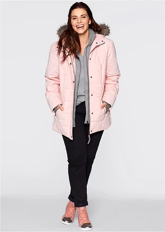 Veste d’hiver style 2 en 1, Couleur: rose nacré