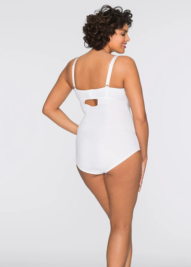 Body sculptant, maintien modéré, Couleur: blanc