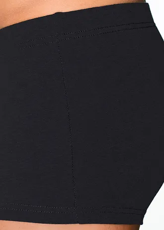 Chilot hipster cu bumbac moale (set/3 buc.) • negru • magazin bonprix