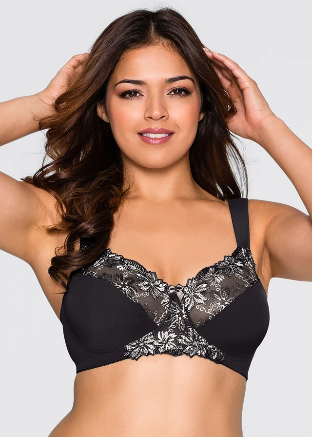 Lot de 2 soutiens-gorge sans armatures à bretelles rembourrées • noir+blanc plus size • product-page.page-title-suffix