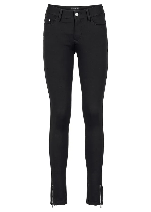 Pantaloni jerse din amestec de viscoză