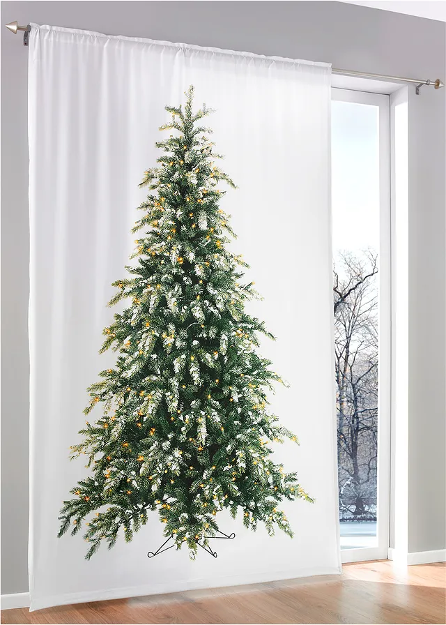 Draperie LED motiv brad, 1buc