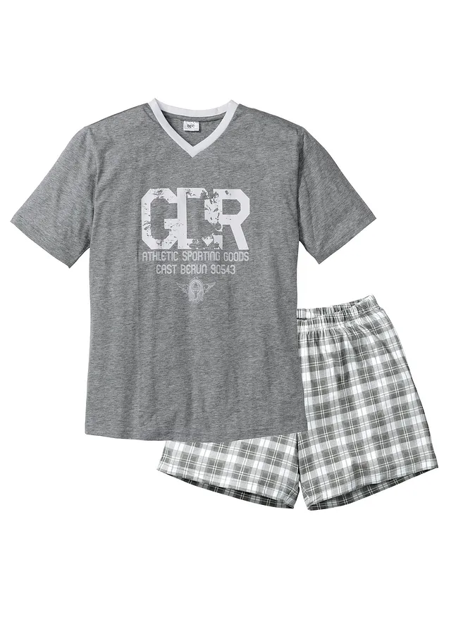 Pijama cu pantaloni scurți