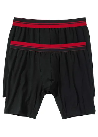 Chilot boxer lung mulat cu bumbac (set/2 buc.)