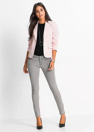 Blazer court avec poches à rabat • rose nacré • Boutique bonprix