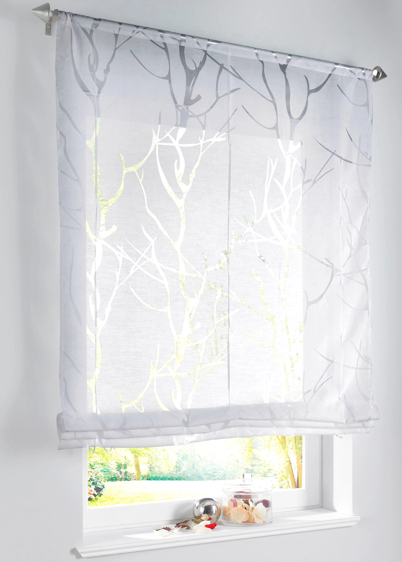 Vypalovaná roleta na zavazování • bílá • bonprix obchod