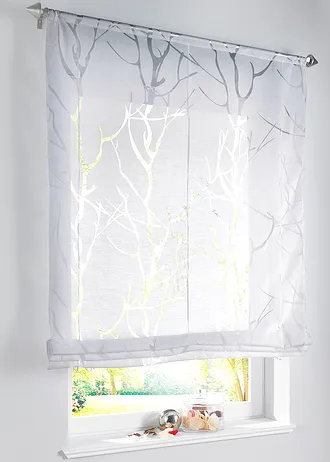 Vypalovaná roleta na zavazování • bílá • bonprix obchod