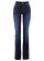Dżinsy Bootcut  mid waist, z efektem shape, barva: ciemnoniebieski denim
