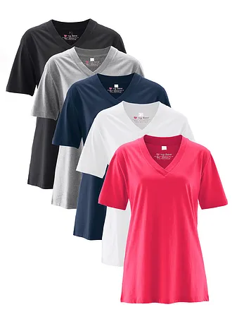 Długi T-shirt (5 szt.)