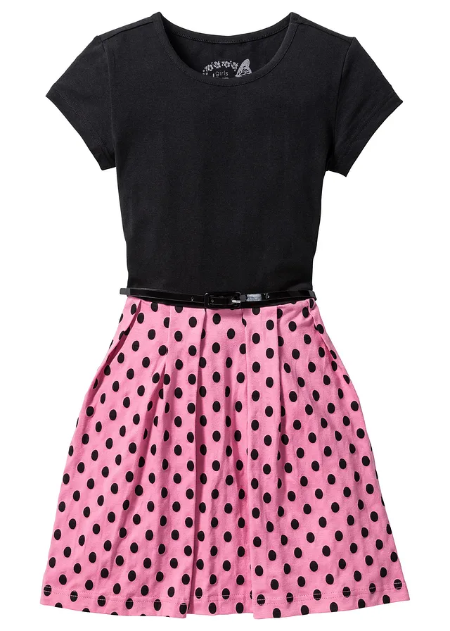 Rochie din jerse, cu bumbac organic