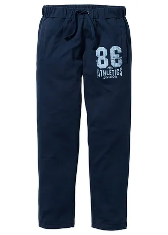 Pantalon de jogging avec détails sportifs, 100% coton