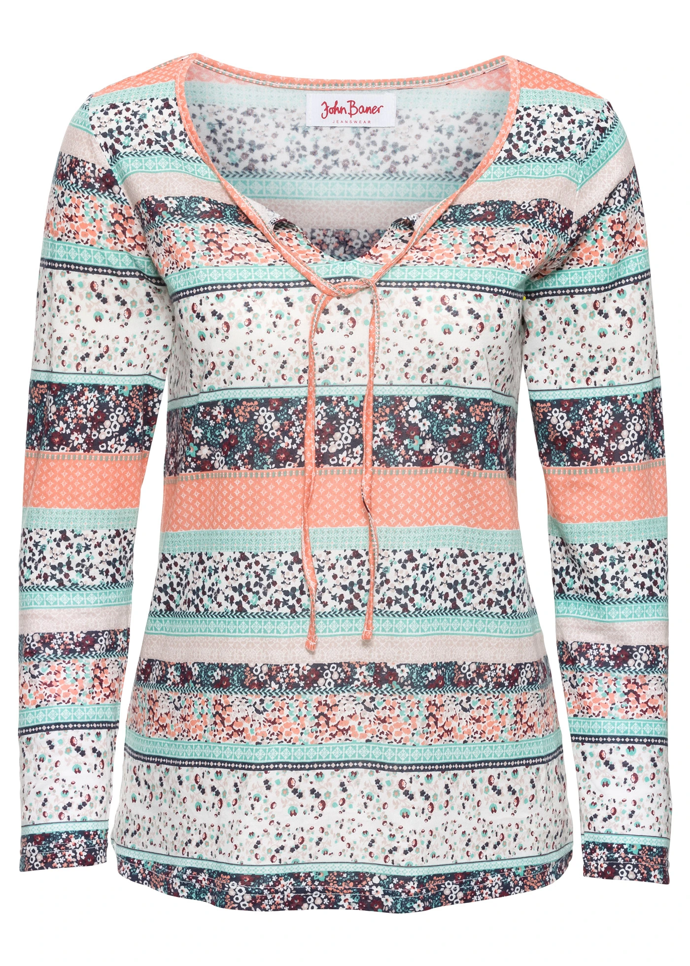 Tunică cu mâneci lungi • portocaliu-lacs • magazin bonprix