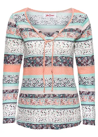 Tunică cu mâneci lungi • portocaliu-lacs • magazin bonprix