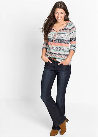 Tunică cu mâneci lungi • portocaliu-lacs • magazin bonprix