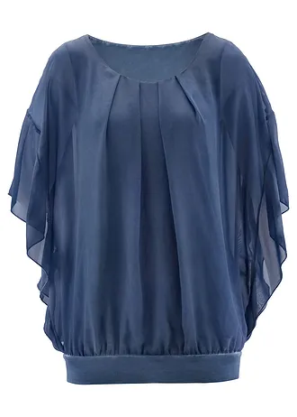 Blouse en mousseline
