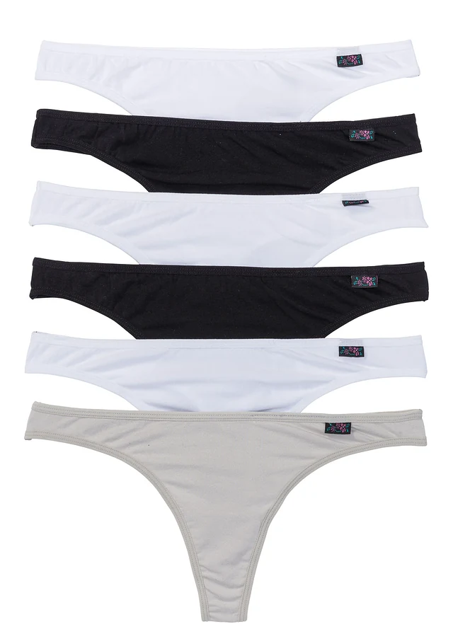 Tanga bio-pamuttal (6 db-os csomag)