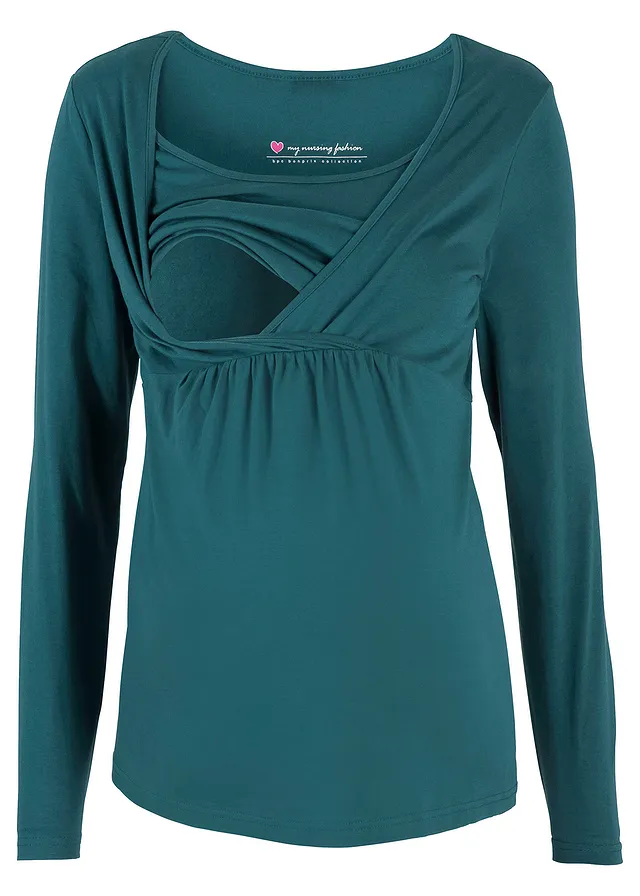 Bluză pentru gravide/alăptare 2 în 1