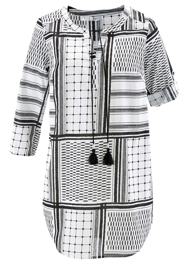 Tunică lungă, 100% din bumbac