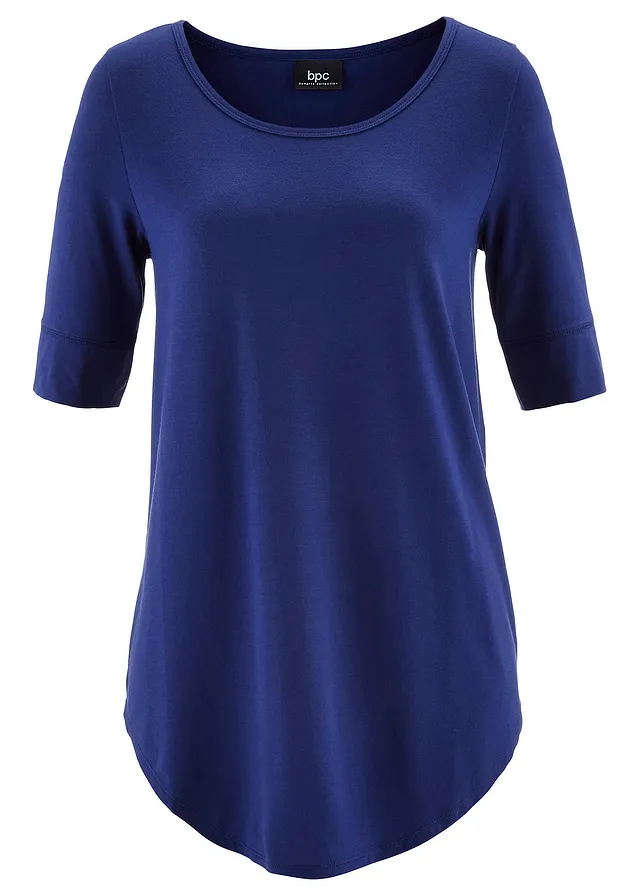 Dlhé tričko z jemnej viskózy