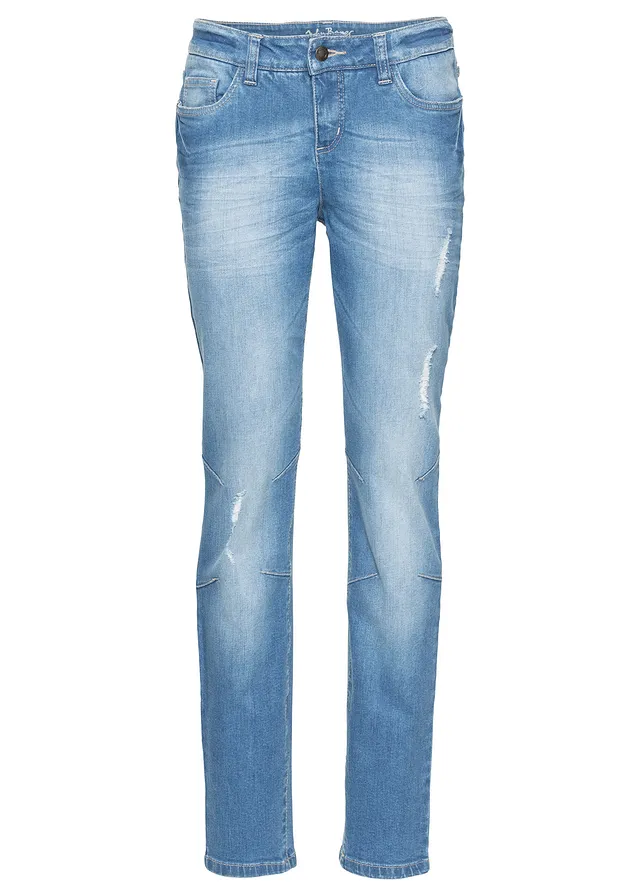 Strečové džínsy boyfriend