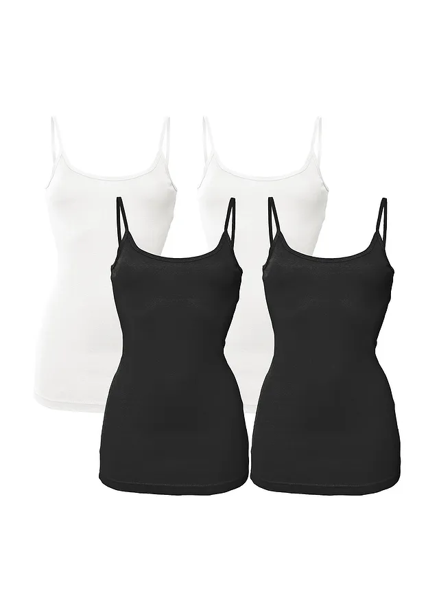 Top cu bretele subțiri (set/2 buc.)