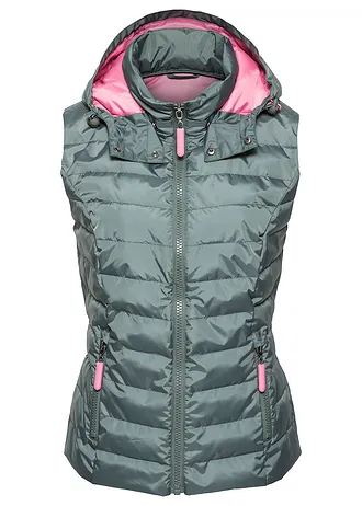 Bodywarmer met capuchon