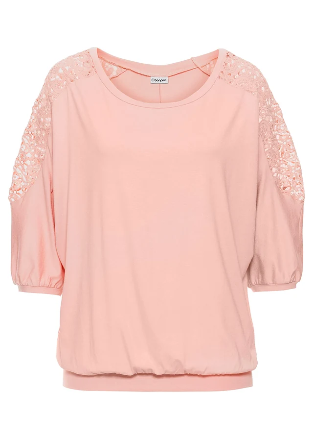 Bluzka oversize z mieszanki wiskozy