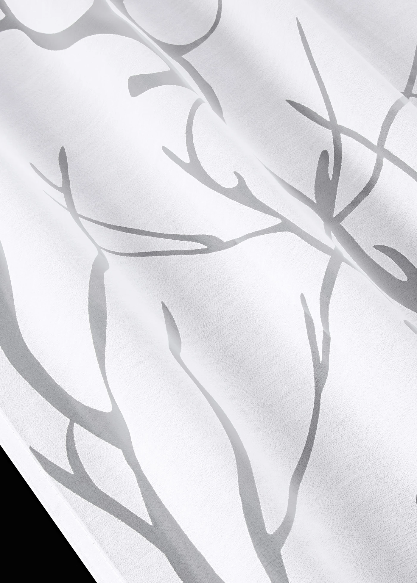 Voilage à motif dévoré (1 pce) • blanc • Boutique bonprix