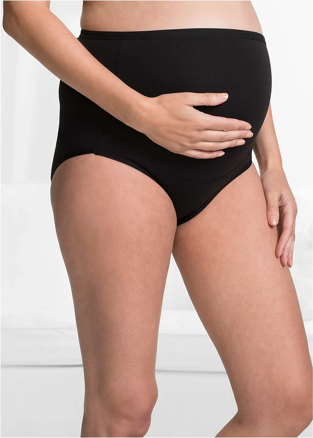 Lot de 2 slips de grossesse en coton